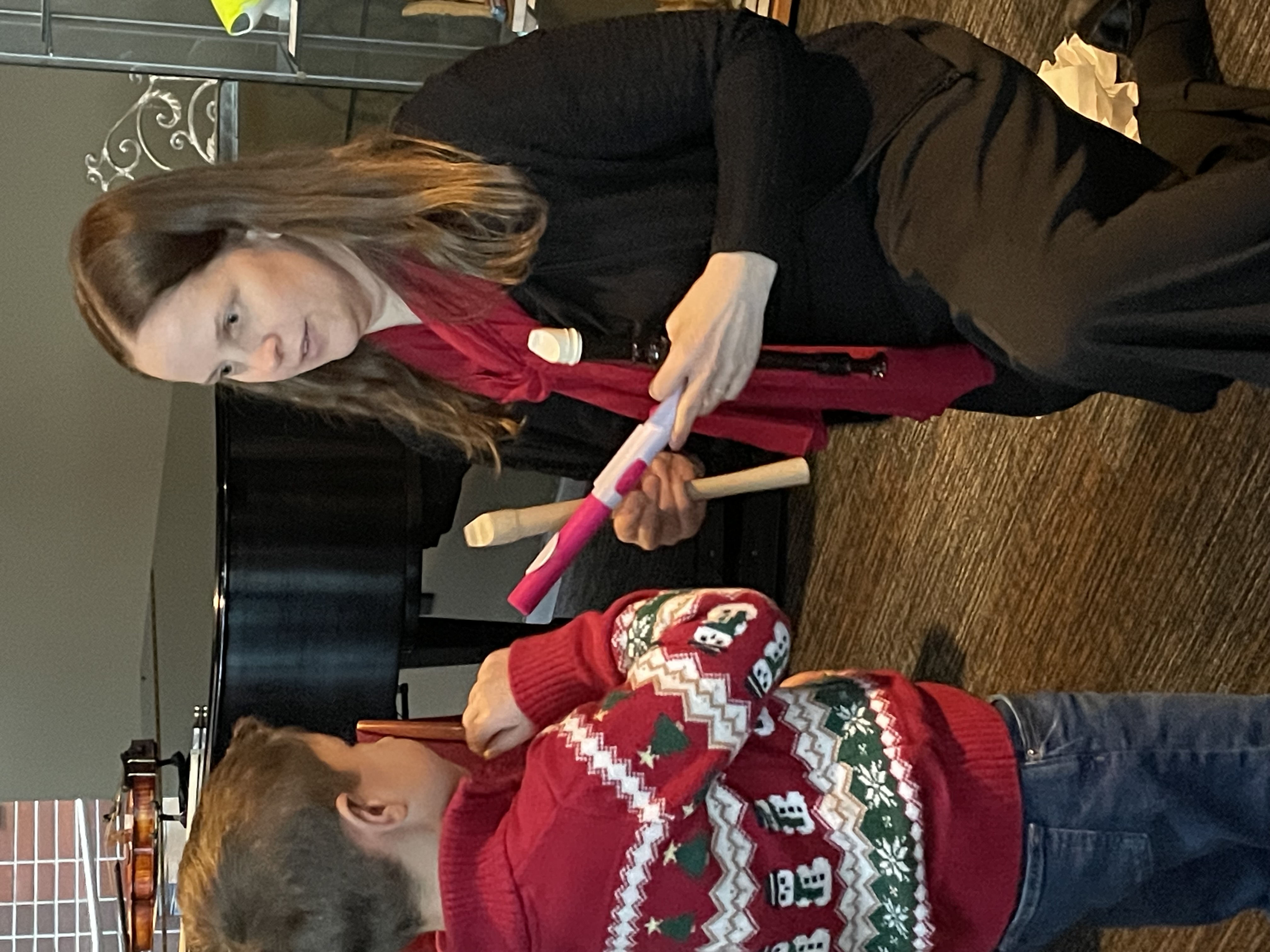 child meets tuban with LAS player Stacie Manuel