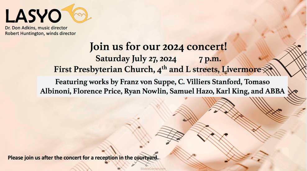 youth orchestra concert this Saturday!