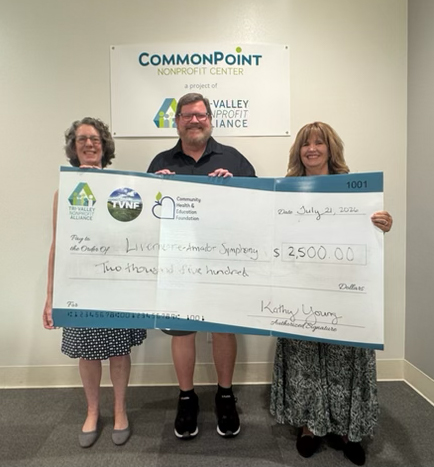 TVNPA grant presentation 7/16/26 received by Tim Barry for LAS