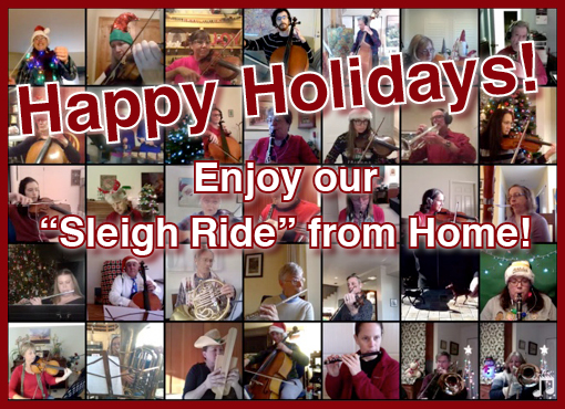Happy Holidays! Enjoy our Sleigh Ride from Home video